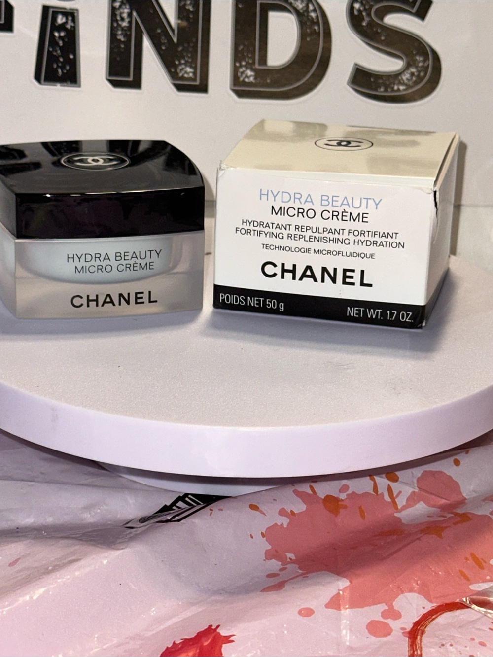 CHANEL Hydra Beauty Micro Crème - White & Black Packaging